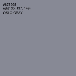 #878995 - Oslo Gray Color Image